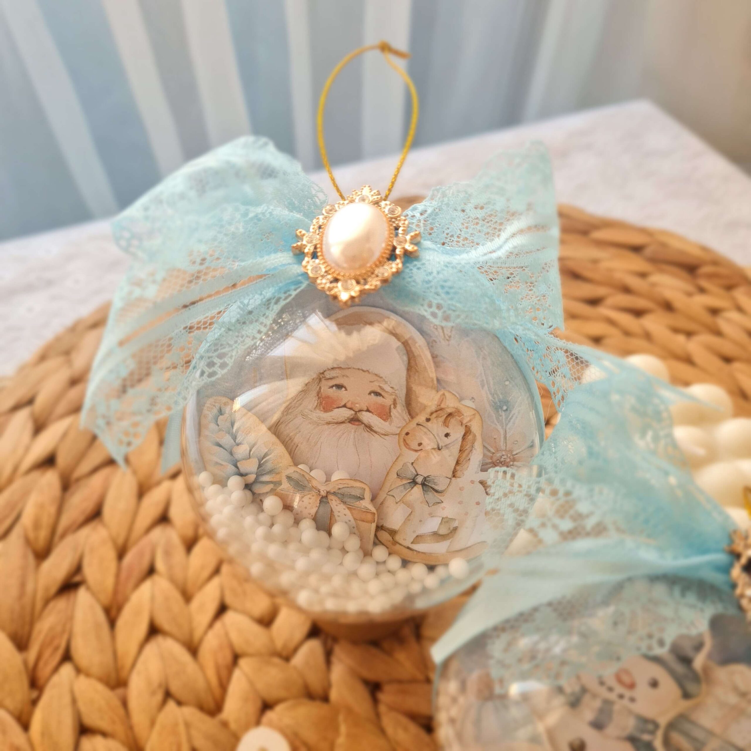 20251113_130129 Коледна топка "Тиха нощ" - Image 1